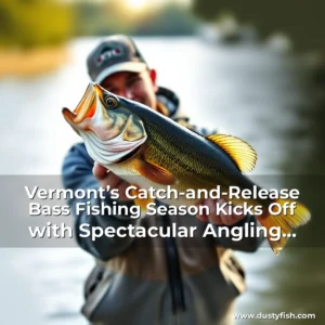 Read more about the article Vermont’s Catch-and-Release Bass Fishing Season Kicks Off with Spectacular Angling Opportunities