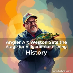Read more about the article Angler Art Weston Sets the Stage for Alligator Gar Fishing History