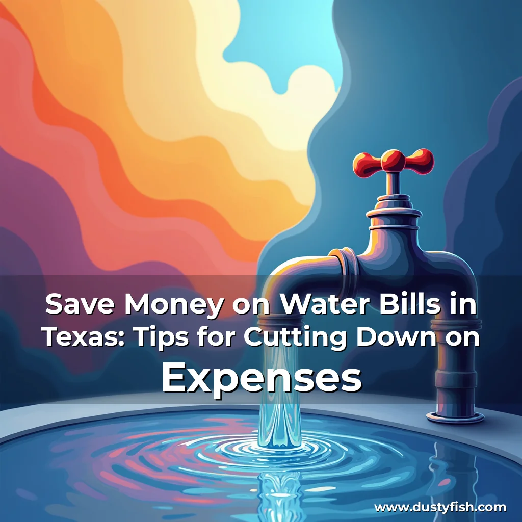 Read more about the article Save Money on Water Bills in Texas: Tips for Cutting Down on Expenses