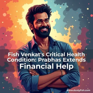 Read more about the article Fish Venkat’s Critical Health Condition: Prabhas Extends Financial Help