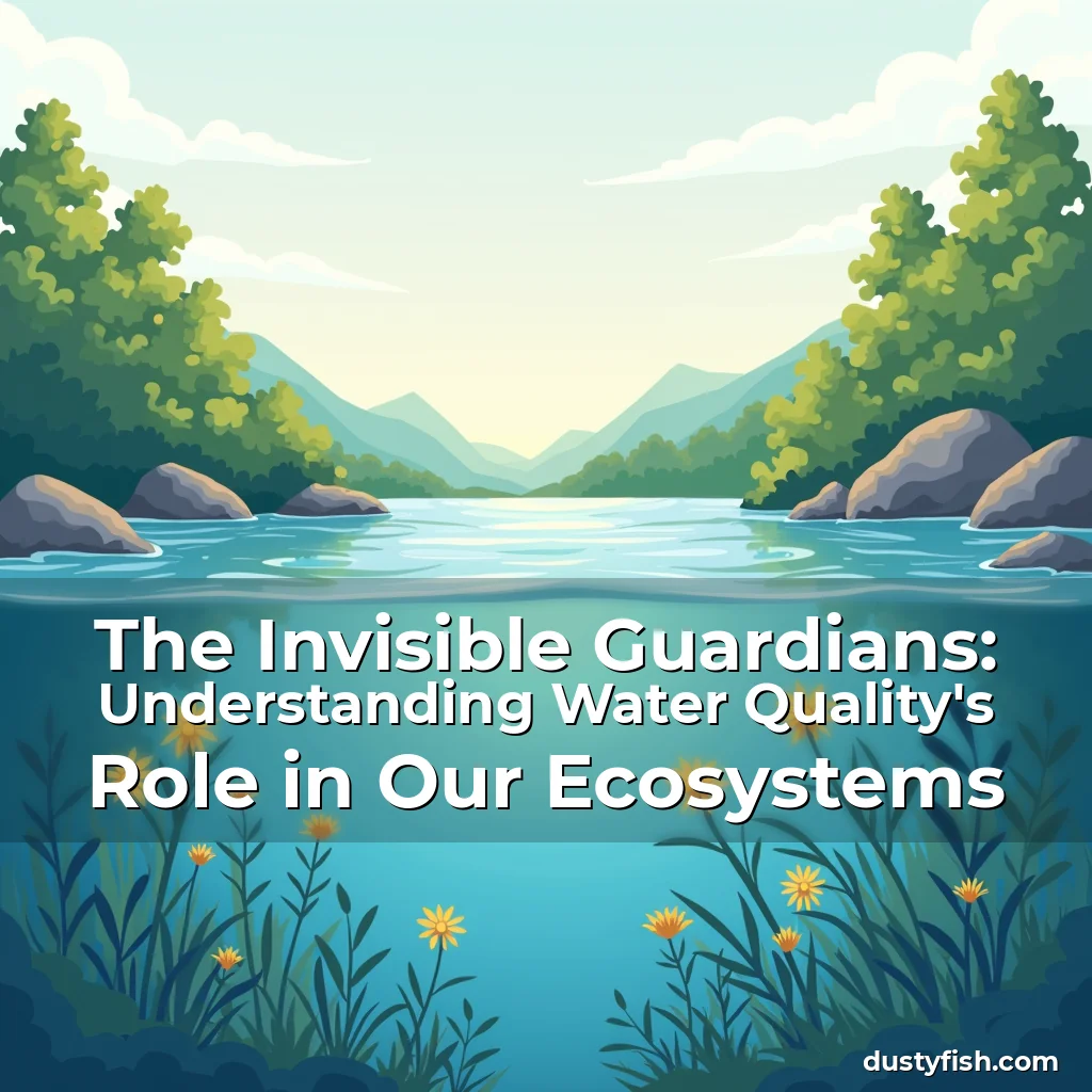 Read more about the article The Invisible Guardians: Understanding Water Quality’s Role in Our Ecosystems