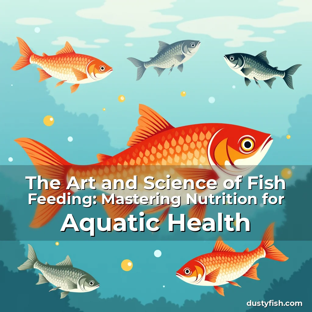 Read more about the article The Art and Science of Fish Feeding: Mastering Nutrition for Aquatic Health
