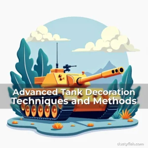 Artistic representation for Advanced Tank Decoration Techniques and Methods