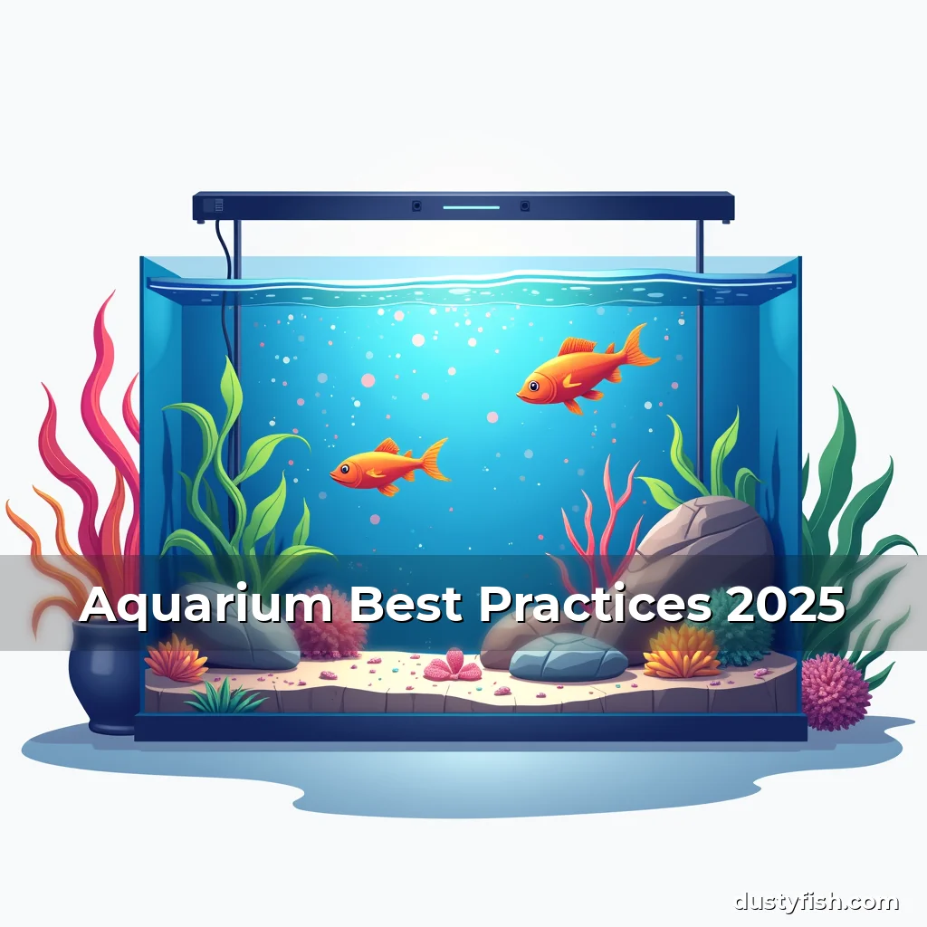 Artistic representation for Aquarium Best Practices 2025