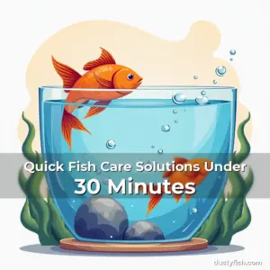 Artistic representation for Quick Fish Care Solutions Under 30 Minutes