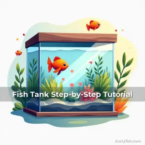 Artistic representation for Fish Tank Step-by-Step Tutorial