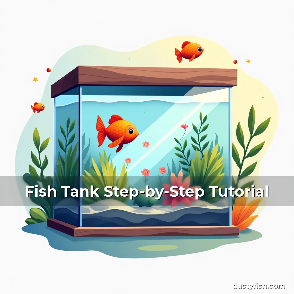 Artistic representation for Fish Tank Step-by-Step Tutorial