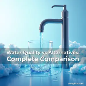 Artistic representation for Water Quality vs Alternatives: Complete Comparison