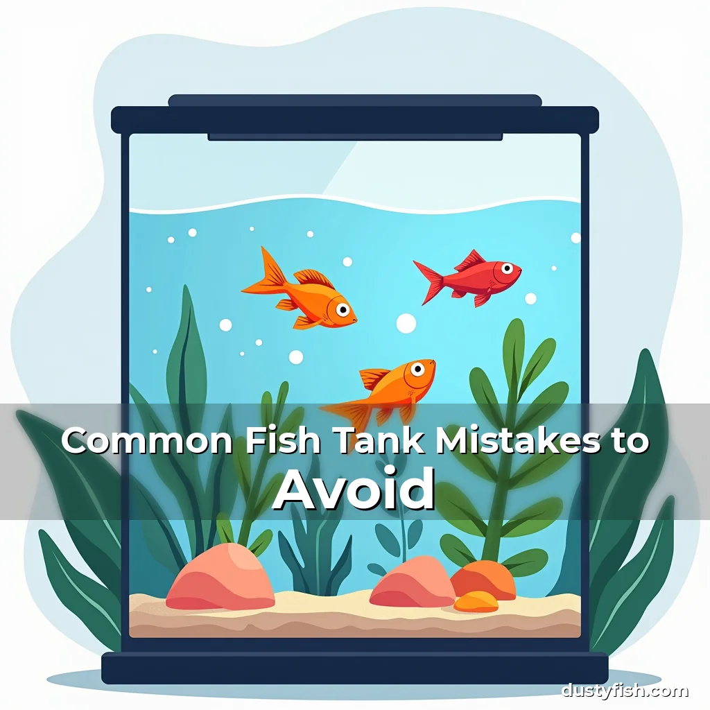 Artistic representation for Common Fish Tank Mistakes to Avoid