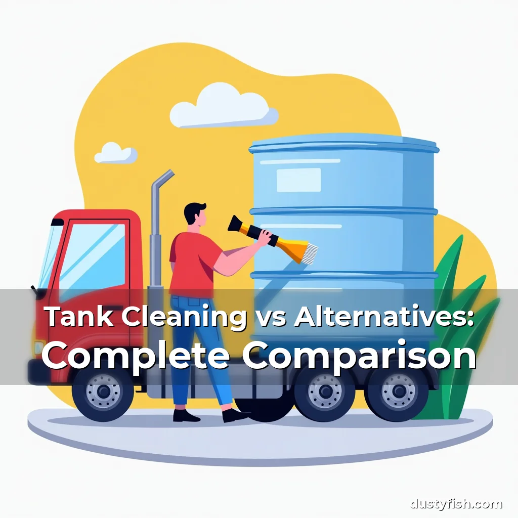 Artistic representation for Tank Cleaning vs Alternatives: Complete Comparison