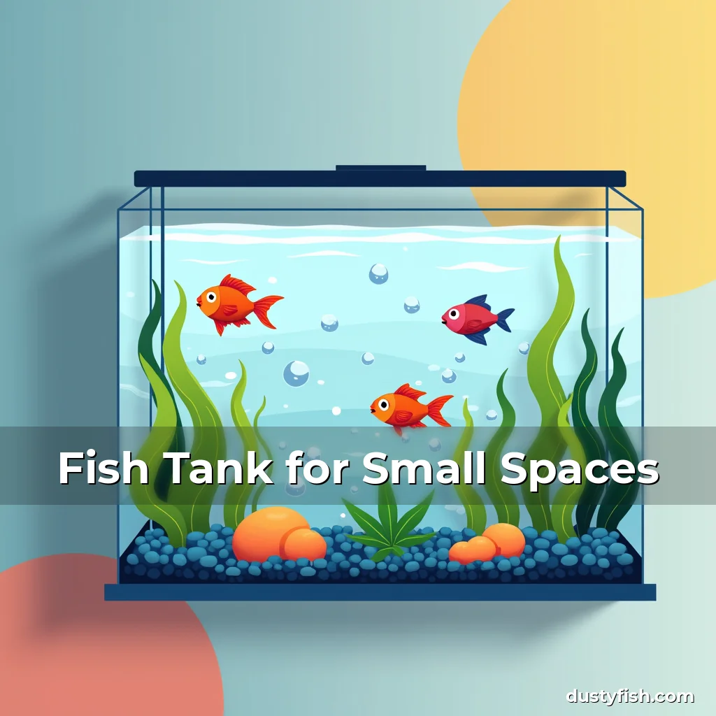 Artistic representation for Fish Tank for Small Spaces