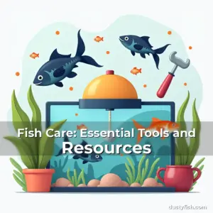 Artistic representation for Fish Care: Essential Tools and Resources