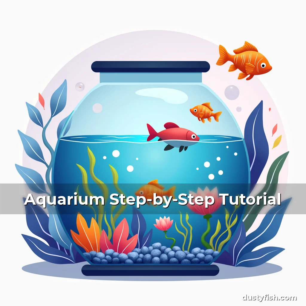 Artistic representation for Aquarium Step-by-Step Tutorial