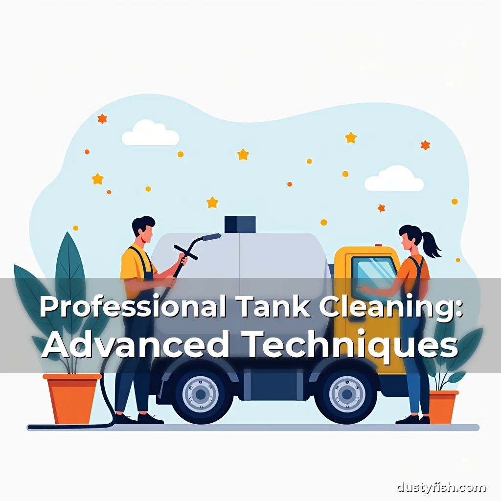 Artistic representation for Professional Tank Cleaning: Advanced Techniques
