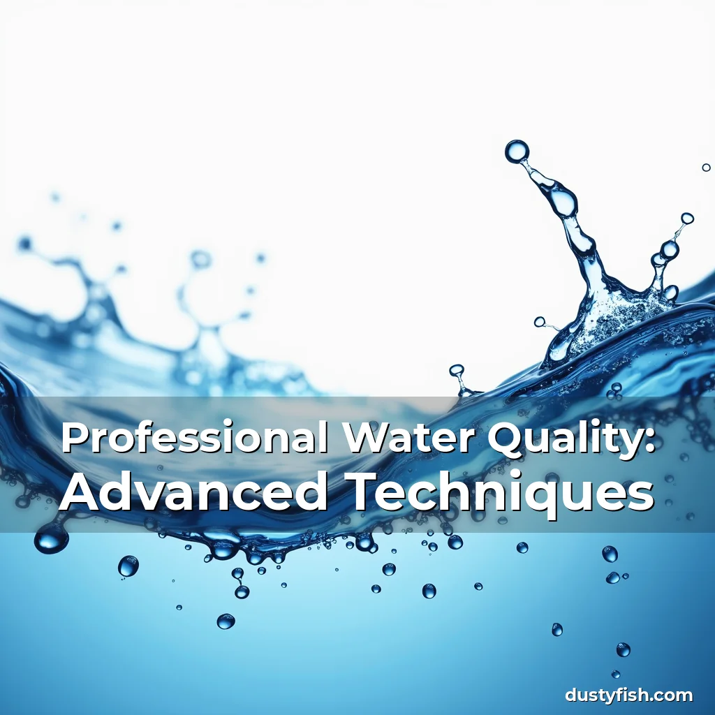 Artistic representation for Professional Water Quality: Advanced Techniques